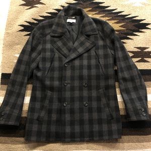 Calvin Klein Buffalo Print Peacoat